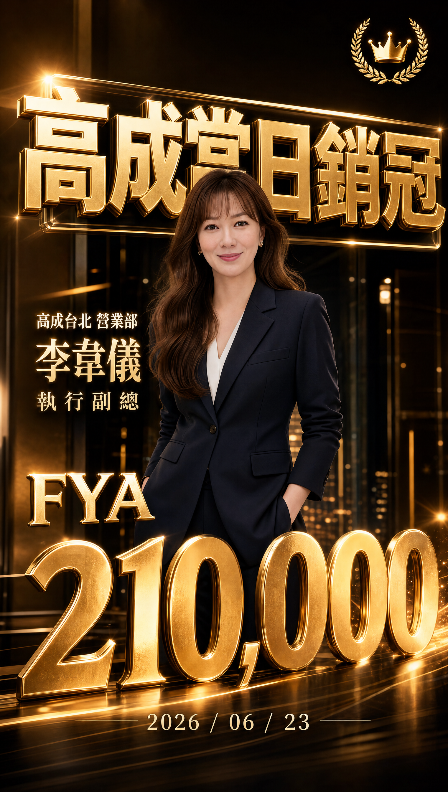 今日銷冠 李韋儀
