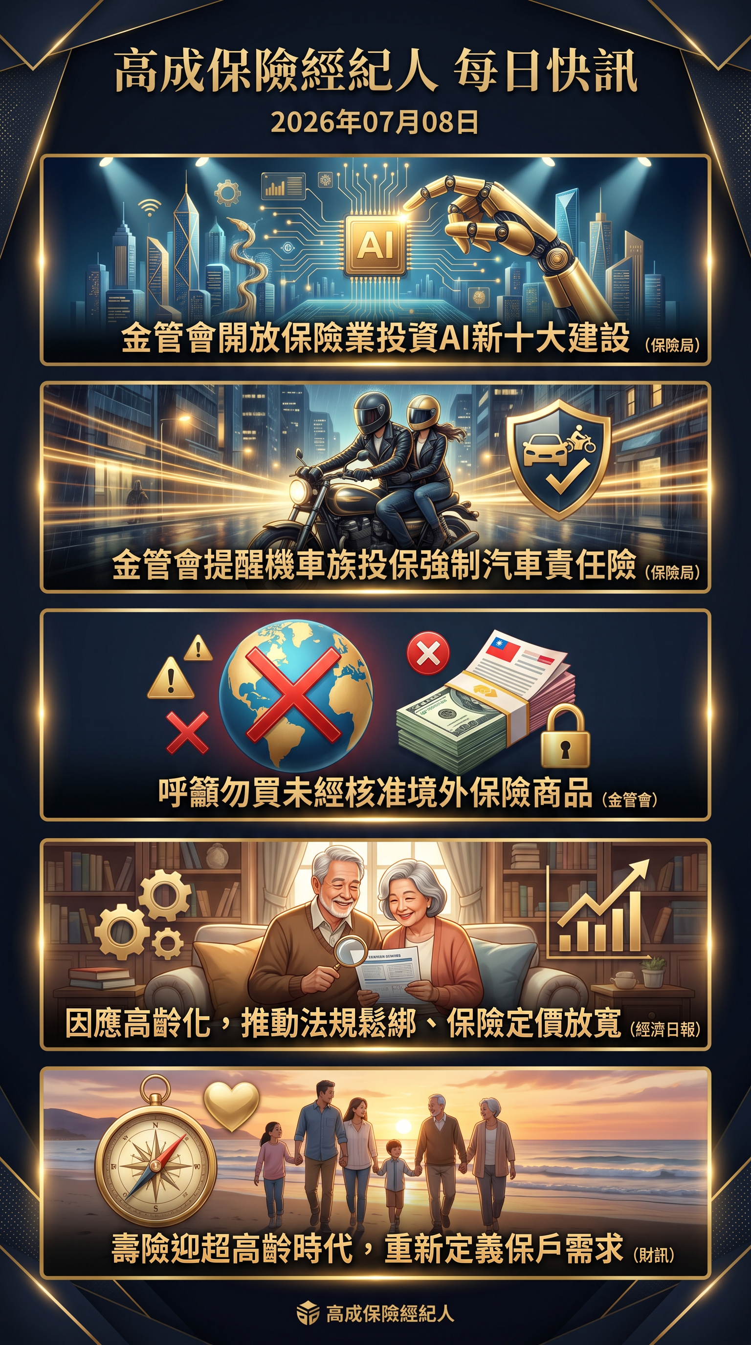 保險新聞漫畫分鏡